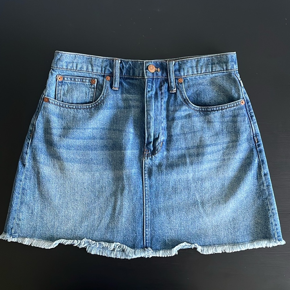 Madewell McCarren Denim Skirt
